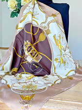 Foulard carré shawl d'occasion  France