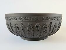 Tigela de basalto preta Wedgwood Jasperware basalto acanto e flor de sino - 9 3/4 polegadas comprar usado  Enviando para Brazil