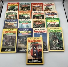 Famous five books for sale  BARNSTAPLE