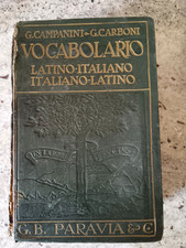 Vocabolario latino italiano usato  Venegono Superiore