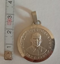 RELIQUIA RELIC DON GIOVANNI CALABRIA EX INDUMENTIS MOLTO BELLA VEDI... comprar usado  Enviando para Brazil