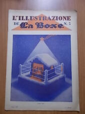 Illustrazione boxe 1927 usato  Trappeto