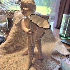 Vintage cherub horn for sale  Alma