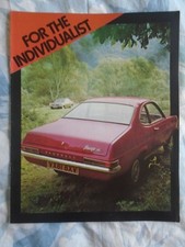 Vauxhall firenza brochure for sale  KINGS LANGLEY