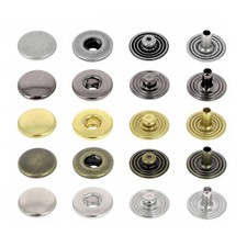 Lot boutons pression d'occasion  Campbon