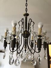 Lampadario gocce cristallo usato  Sarezzo
