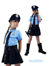 Fantasia fantasia semana do livro uniforme policial meninas crianças chefe de polícia Z-D3-3 comprar usado  Enviando para Brazil
