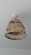 Rattan pendant shades for sale  UXBRIDGE
