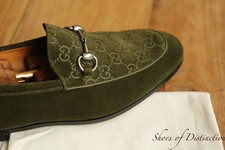 Gucci green suede for sale  SUTTON COLDFIELD