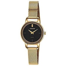 Usado Importado Citizen Quartz Relógio de Pulso Feminino Aço Inoxidável Clássico Dourado Para comprar usado  Enviando para Brazil