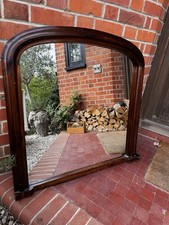 Edwardian mahogany overmantle for sale  HENLEY-ON-THAMES