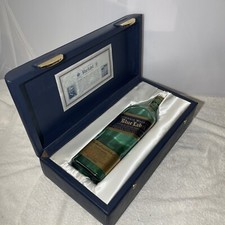 Caixa de couro Johnnie Walker etiqueta azul 1,75L    comprar usado  Enviando para Brazil