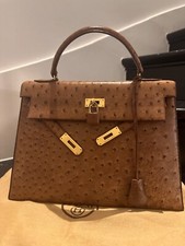 Hermes kelly ostritch d'occasion  Paris-