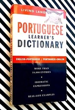 Portuguese Learner's Dictionary English  Portuguese Portuguese English comprar usado  Enviando para Brazil