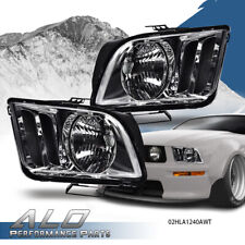 Compatível com faróis de substituição Ford Mustang 2005-2009 esquerda e direita transparente/cromo comprar usado  Enviando para Brazil