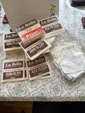 Enorme Lote Vintage La Bella Cordas de Citara Vários Tamanhos EUA Novo Não Usado Como Está comprar usado  Enviando para Brazil