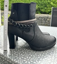 Damen stiefeletten schwarz gebraucht kaufen  Betteldorf, Densborn, Pelm