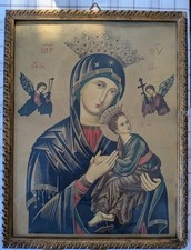 Antica icona madonna usato  Albano Laziale