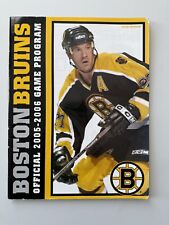 Revista coleccionable recuerdo programa oficial de juegos Boston Bruins 2005-06 segunda mano  Embacar hacia Argentina