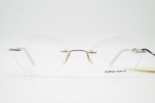 Brille Armani GA 31 6LB Silber Randlos Brillengestell eyeglasses Neu comprar usado  Enviando para Brazil