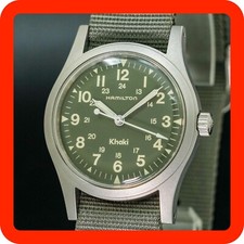 [MINT] HAMILTON KHAKI FIELD 9415A 17J Męski wojskowy 33mm Ręczny zegarek wiatrowy na sprzedaż  Wysyłka do Poland