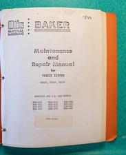 Empilhadeira Baker OTIS FGD I J M 60 70 80 gás LP manual de serviço 1849 Tiger Series comprar usado  Enviando para Brazil