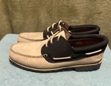 Timberland 3-Eye Lug Sapatos de Barco Costurados à Mão 'Bege' A5RH8 EUA Masculino Tamanho 12 Novo Sem Caixa comprar usado  Enviando para Brazil