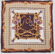 Magnifique foulard vintage d'occasion  Lyon VII