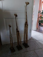 Deko giraffen holz gebraucht kaufen  Pettstadt
