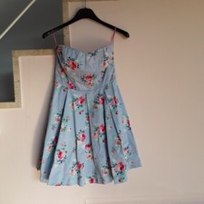 Stradivarius vestito azzurro usato  Italia
