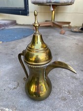 Vintage brass dallah for sale  Dodge City