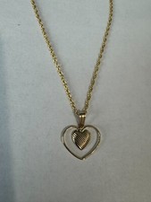 10k double heart for sale  Yorkville