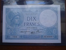 Billet francs minerve d'occasion  Treignac
