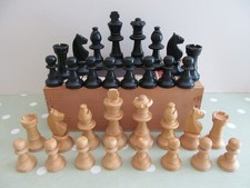 Vintage wooden chess for sale  CHICHESTER