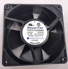 Ventilador CA Royal TIPO UT125C AC200V 15/14W 12038 12CM estrutura de alumínio comprar usado  Enviando para Brazil