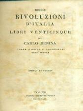 Delle rivoluzioni italia usato  Italia