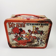 Lancheira escolar vintage 1973 Fat Albert & the Cosby infantil metal sem garrafa térmica anos 70 comprar usado  Enviando para Brazil