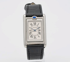 Cartier Tank Basculante 2405 masculino aço inoxidável comprar usado  Enviando para Brazil