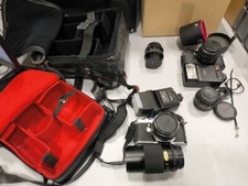 Lot of 2 Vintage Cameras - For Parts, With Accessories segunda mano  Embacar hacia Mexico