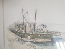 Grande aquarelle ile d'occasion  La Flotte