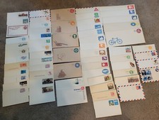 62 selos envelopes cartões postais pré-pagos vintage USPS não curulados novos comprar usado  Enviando para Brazil