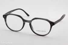 Armações de óculos redondas masculinas Giorgio Armani AR7132 5561 cinza 48mm comprar usado  Enviando para Brazil
