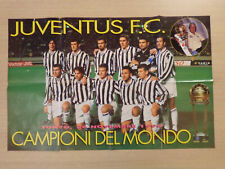 Poster squadra juventus usato  Cavezzo