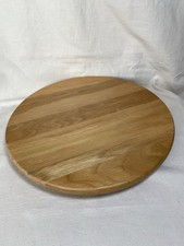 Organizador de mesa de cozinha vintage madeira nogueira maciça preguiçosa Susan 14"" comprar usado  Enviando para Brazil