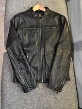 Superdry leather jacket for sale  EDINBURGH