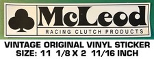 PRODUTOS DE EMBREAGEM CLEOD - ADESIVO DECALQUE DE VINIL ORIGINAL VINTAGE - DESEMPENHO DE CORRIDA comprar usado  Enviando para Brazil