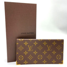 Carteira Louis Vuitton autêntica monograma porte Chequier dupla M62225 com caixa 1-0214027 comprar usado  Enviando para Brazil