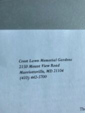 Burial plots. plots for sale  Pasadena