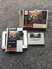 Super castlevania boxed for sale  BLACKPOOL