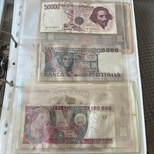 Lotto banconote 50000 usato  Massa